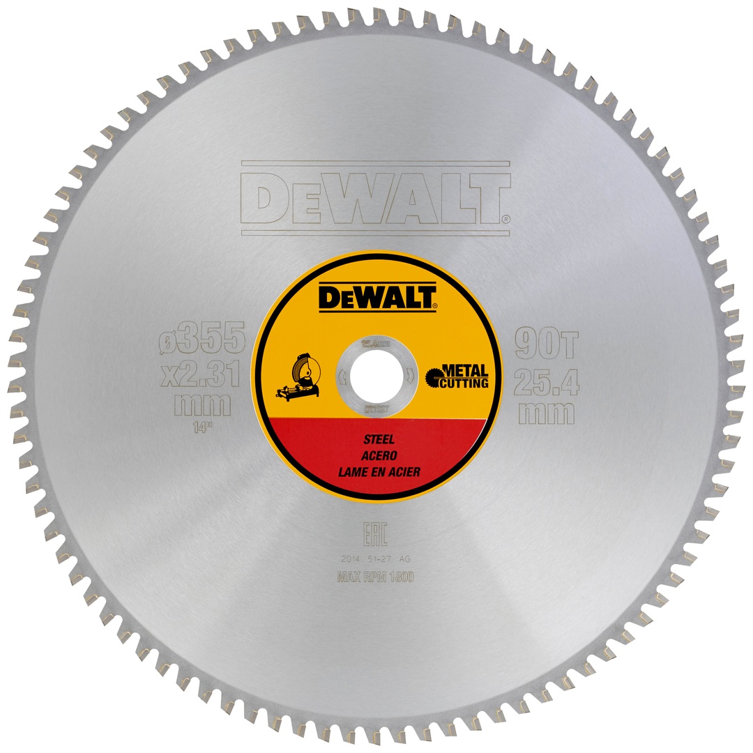 DeWalt Kreissägeblatt stat. 355/25,4 mm 90TFZ