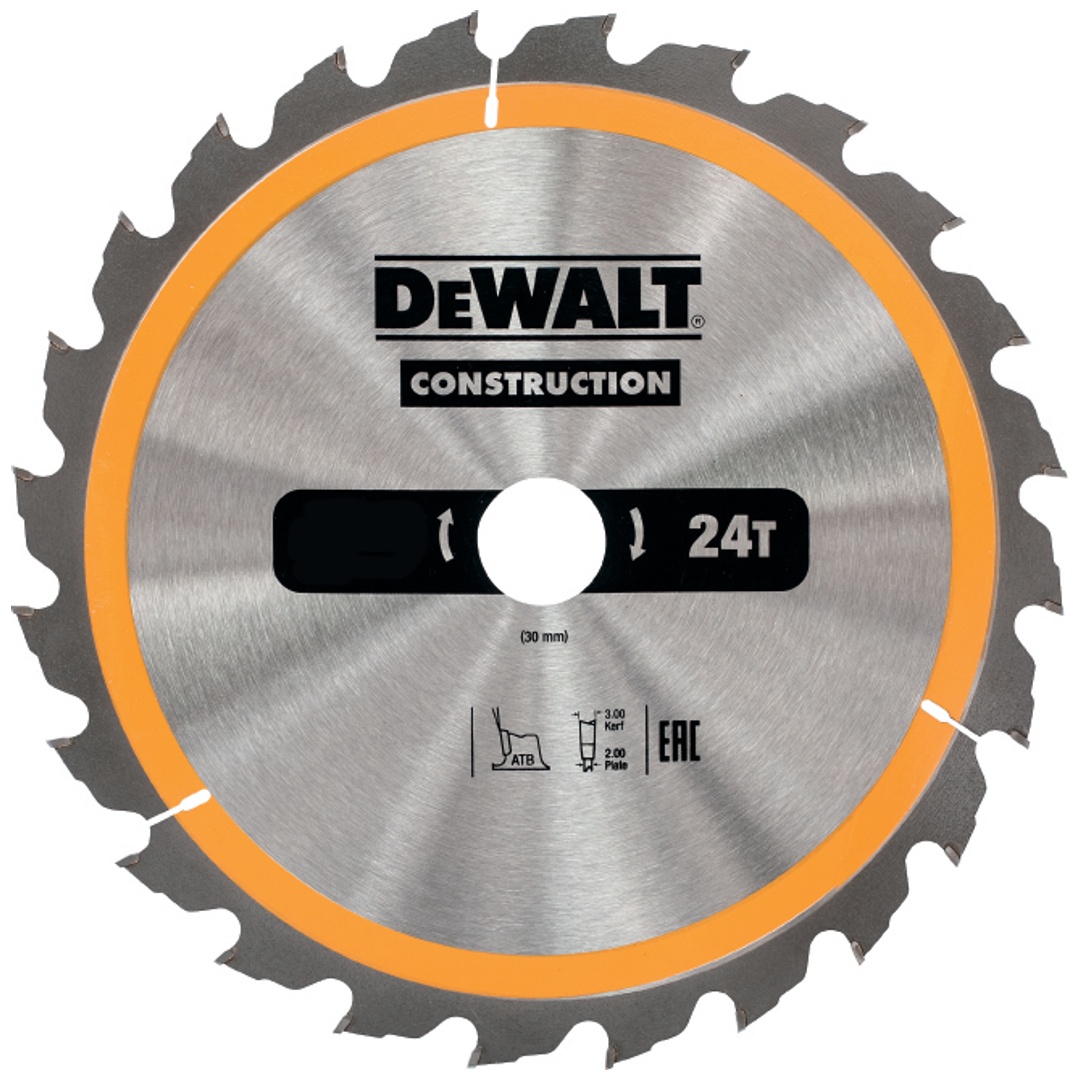 DeWalt Kreissägeblatt stat. 315/30 mm 24WZ