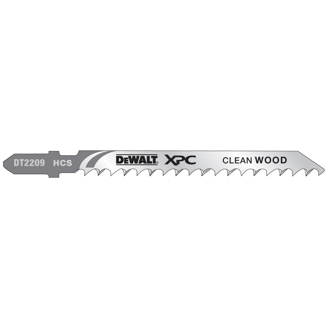 DeWalt Stichsägeblatt HCS Holz bis 60 mm, 5 Stk.