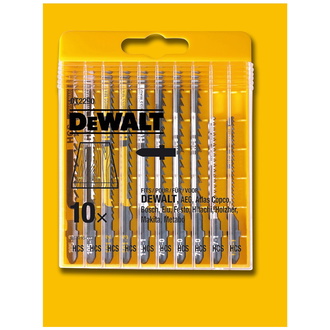 DeWalt Stichsägeblätter-Set 10-tlg. Holz