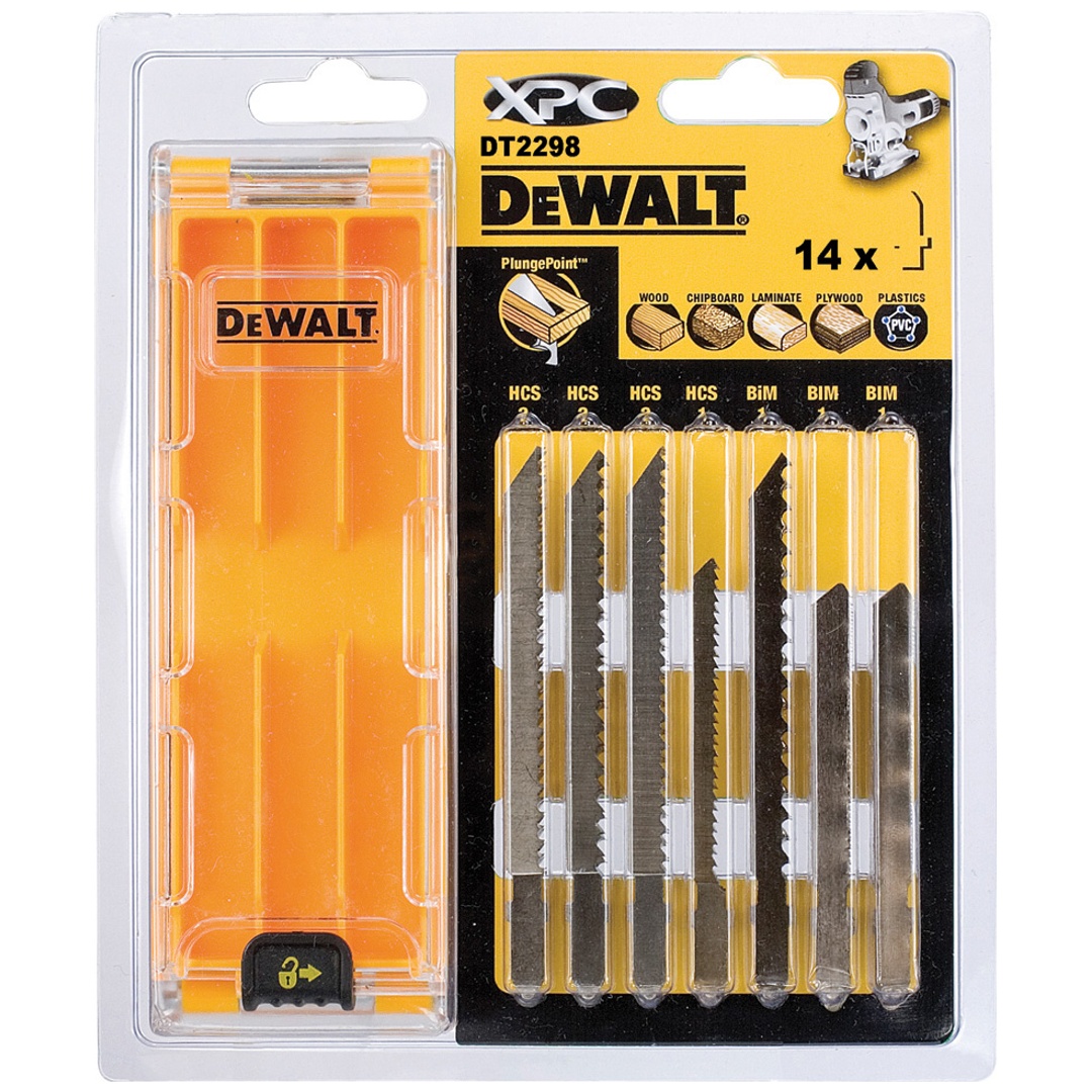 DeWalt Stichsägeblätter-Set 14-tlg