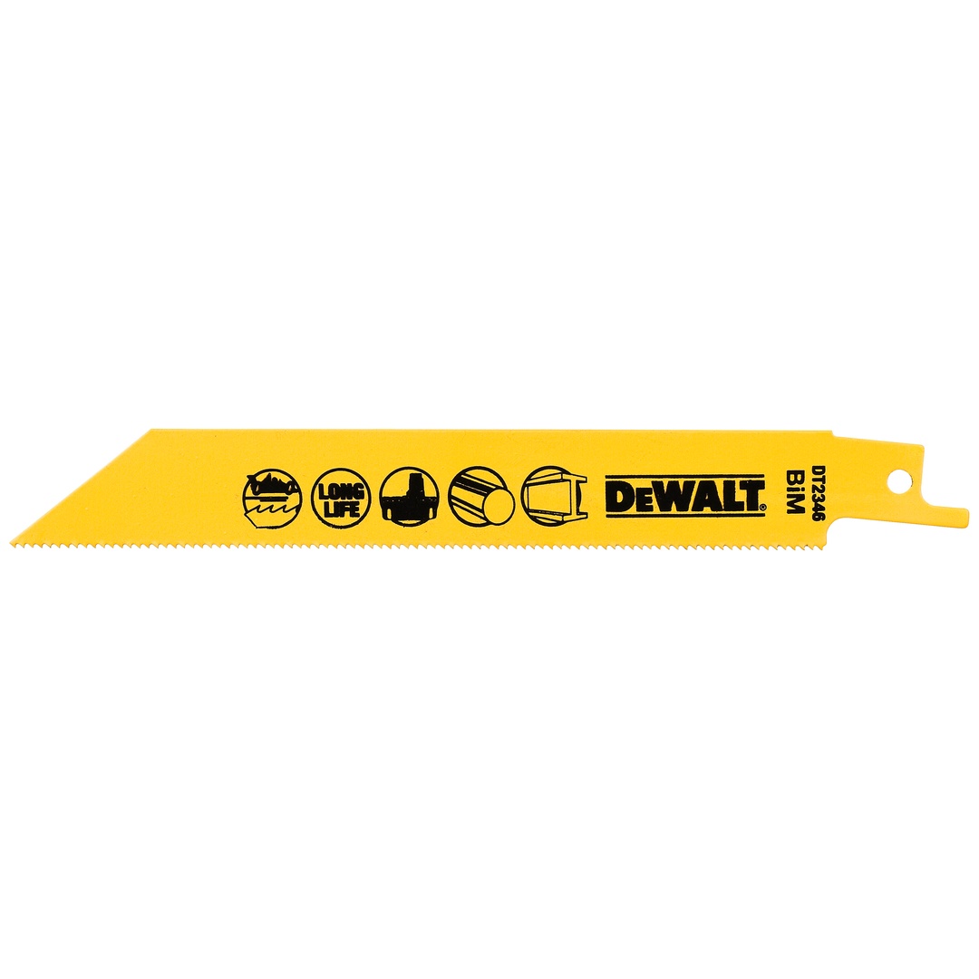 DeWalt Säbelsägeblatt BIM Metall 152 mm, 5 Stk.