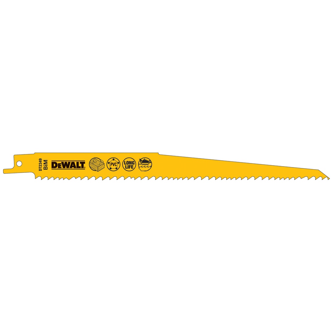 DeWalt Säbelsägeblatt BIM Holz 228 mm 6TPI