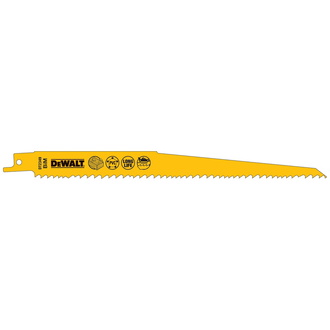 DeWalt Säbelsägeblatt BIM Holz 228 mm 6TPI, Art.Nr. DT2349-QZ