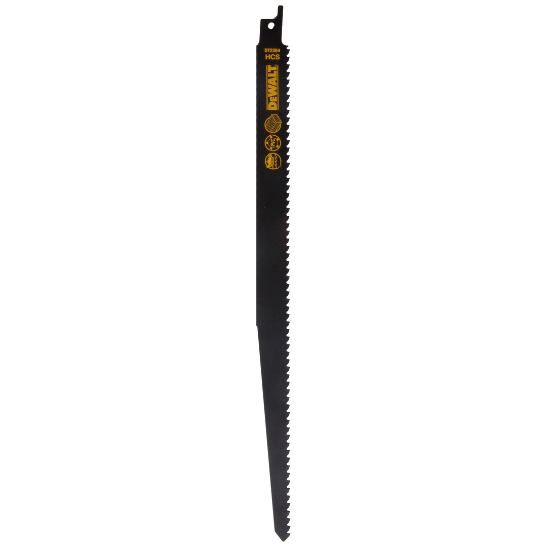 DeWalt Säbelsägeblatt HCS Holz 305 mm, 5 Stk.