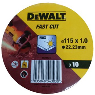 DeWalt Trennscheibe 115x1x22,23 mm Inox