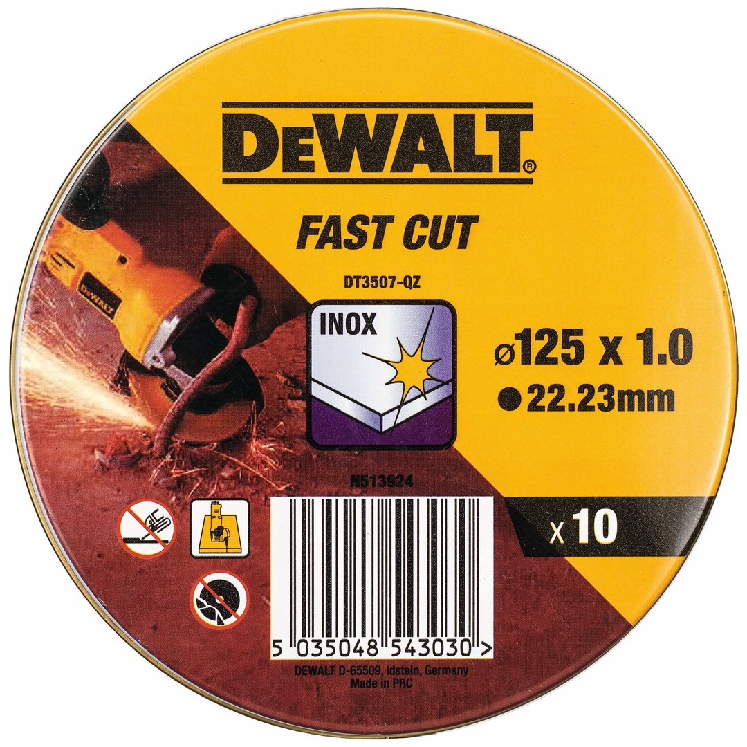 DeWalt Trennscheibe 125x1x22,23 mm Inox