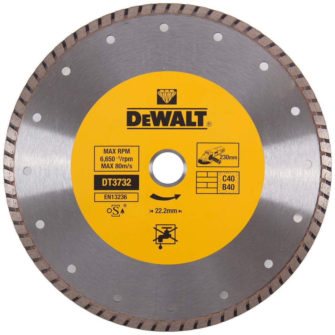DeWalt Diamanttrennscheibe Eco1 Turbo 230 mm