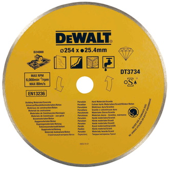 DeWalt Diamanttrennscheibe Eco4 250 mm, für Stein