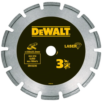 DeWalt Diamanttrennscheibe LaserHP3 230 mm