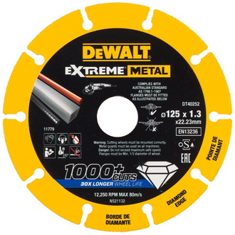 DeWalt Diamanttrennscheibe 125x1.3 mm