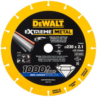 DeWalt Diamanttrennscheibe 230x2.1 mm