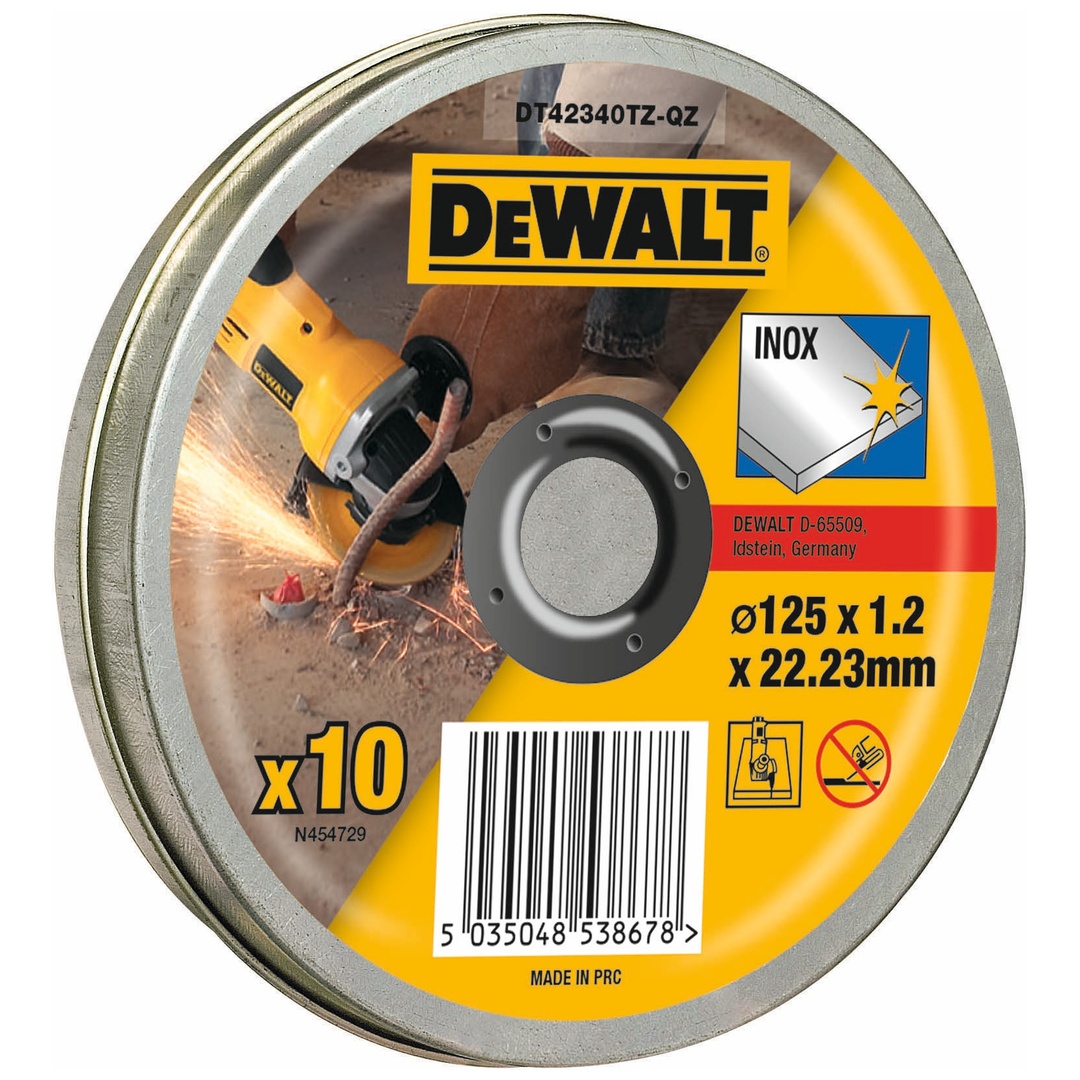 DeWalt Trennscheibe 125x1,2x22,23 mm Inox