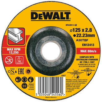 DeWalt Trennscheibe 125x2,8x22,23 mm Metall