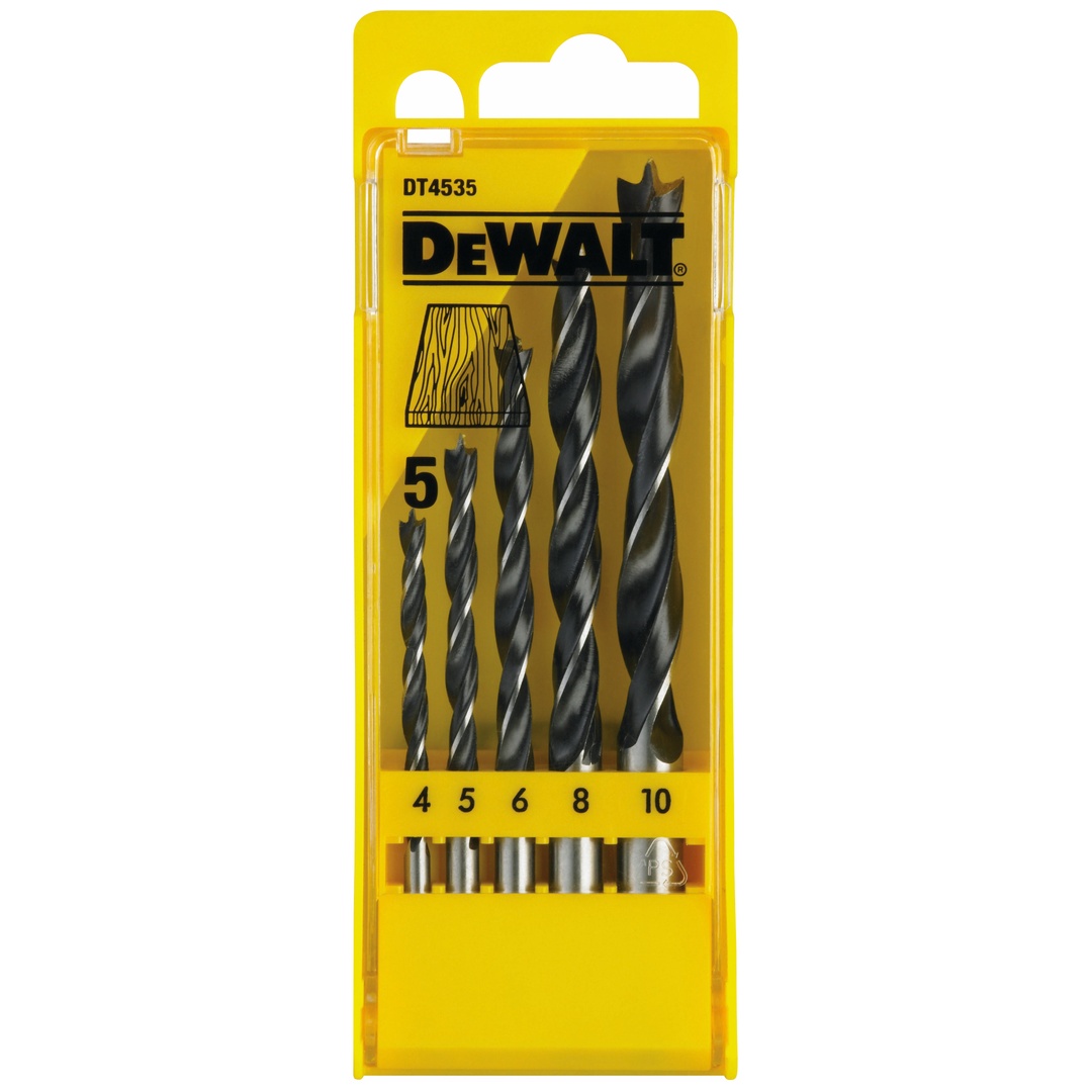 DeWalt Holzspiralbohrer-Set 5-tlg
