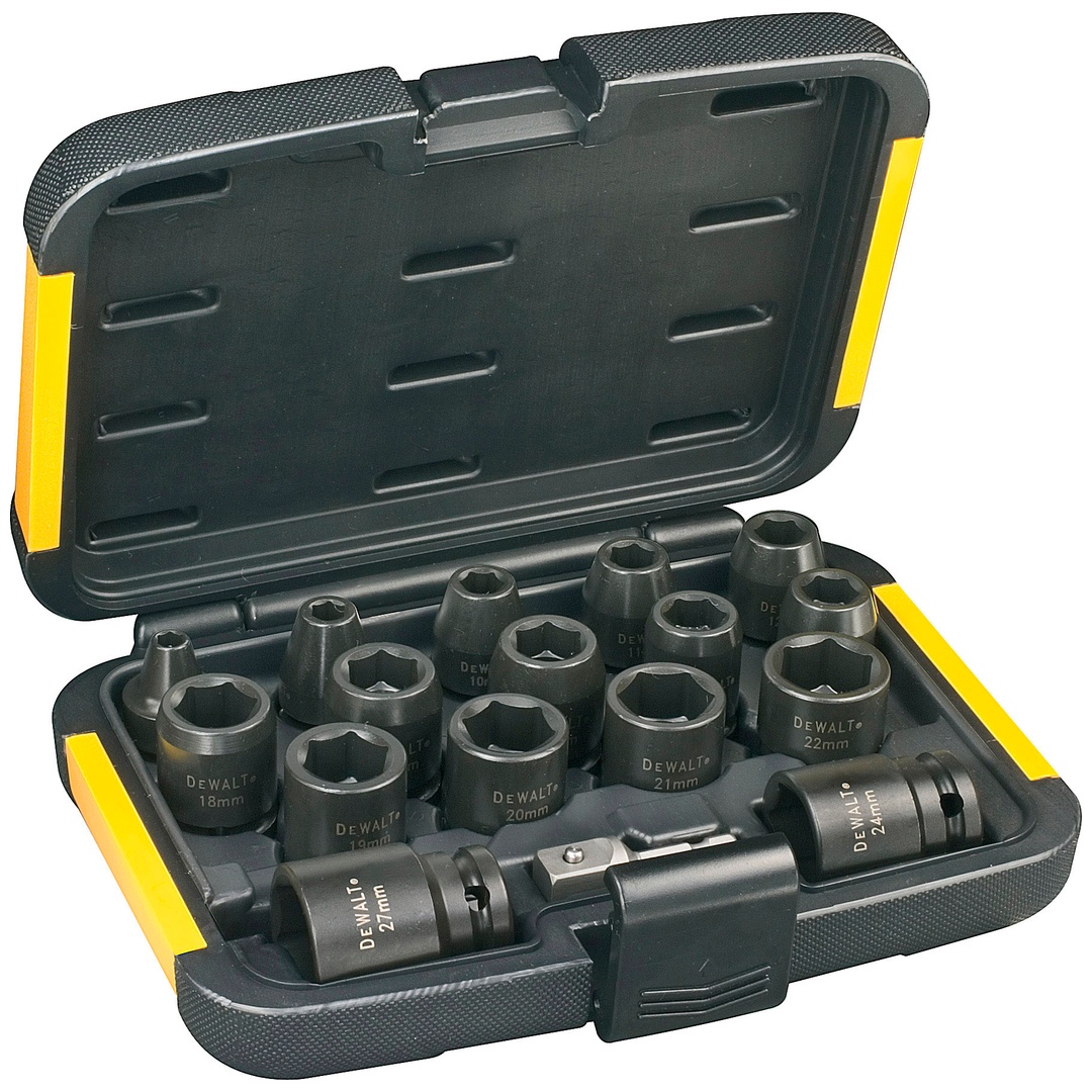 DeWalt Steckschlüssel-Set 17-tlg. schlagf