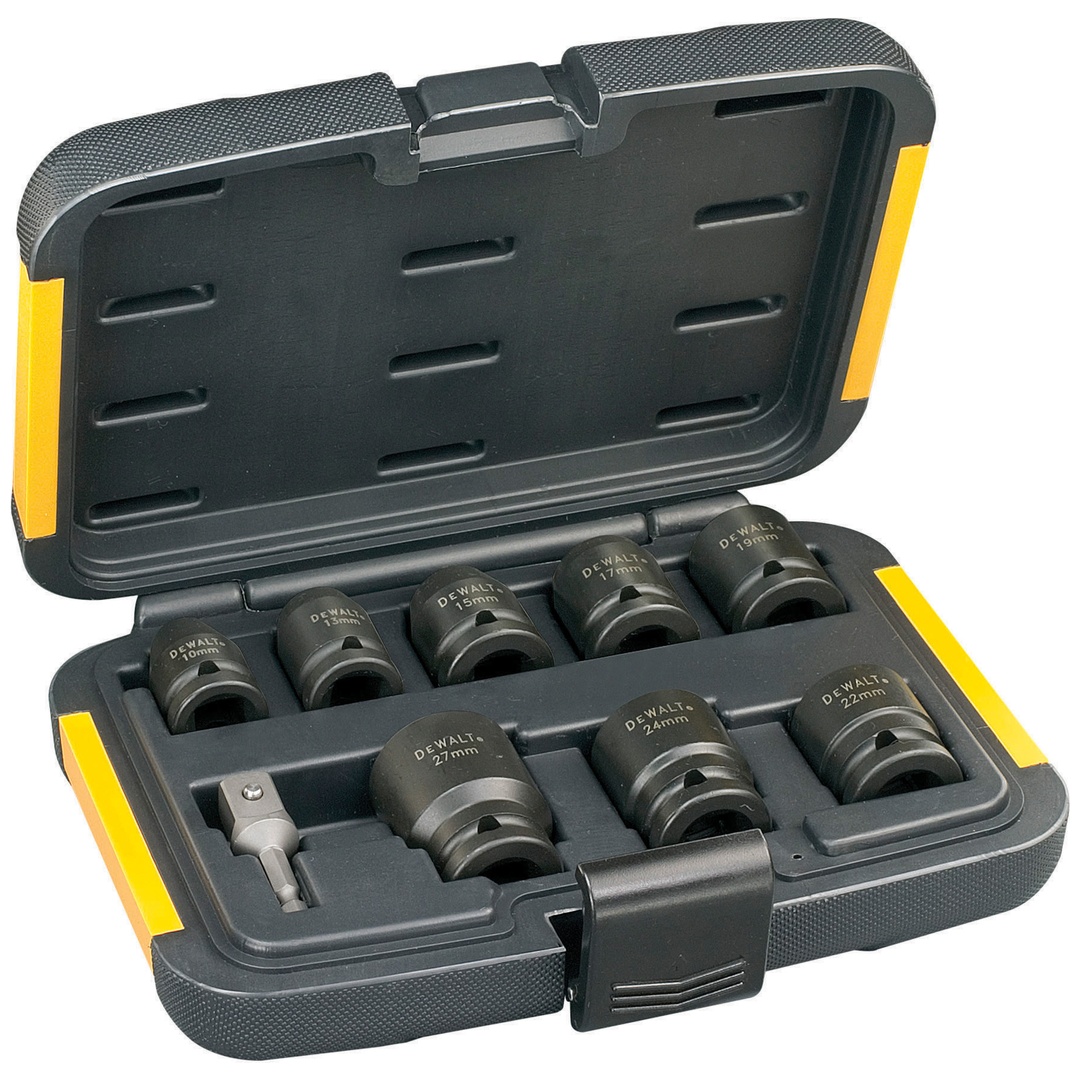 DeWalt Steckschlüssel-Set 9-tlg. schlagf