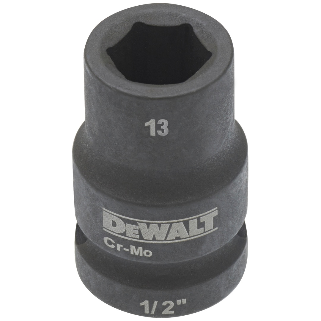 DeWalt Steckschlüssel kurz 13 mm 1/2 schlagfest