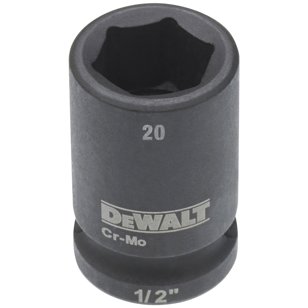 DeWalt Steckschlüssel kurz 20 mm 1/2 schlagfest