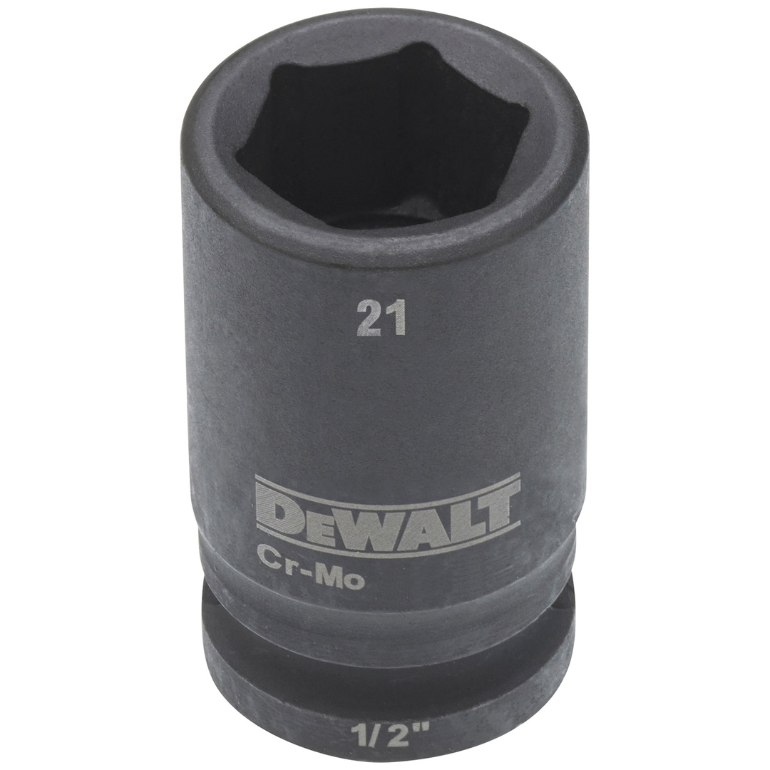 DeWalt Steckschlüssel kurz 21 mm 1/2 schlagfest