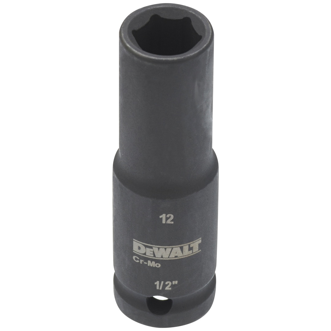 DeWalt Steckschlüssel lang 12 mm 1/2 schlagfest