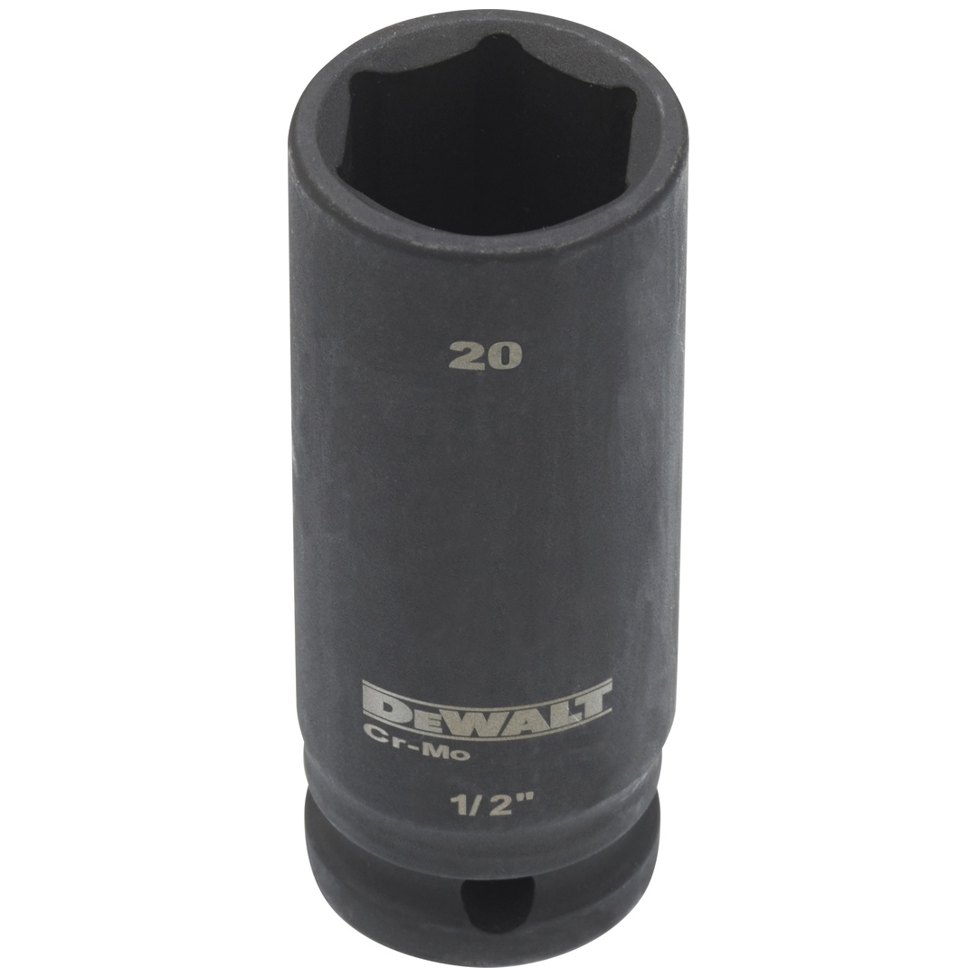 DeWalt Steckschlüssel lang 20 mm 1/2 schlagfest