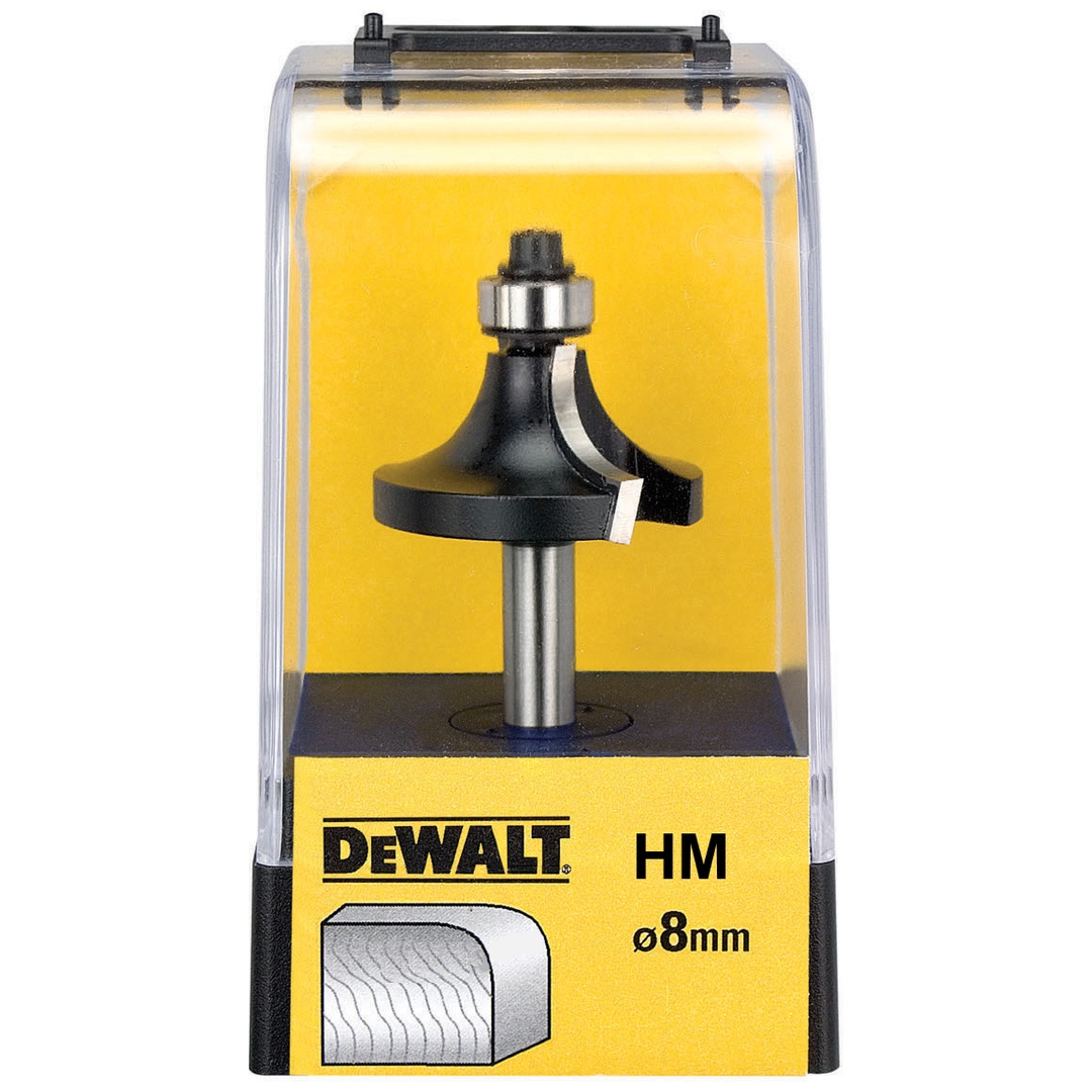 DeWalt Abrundfräser HM Z2 S8 mm D22,7 mm R6 mm