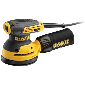 DeWalt Exzenterschleifer 125 mm, 280 W, incl. Zubehör, Karton