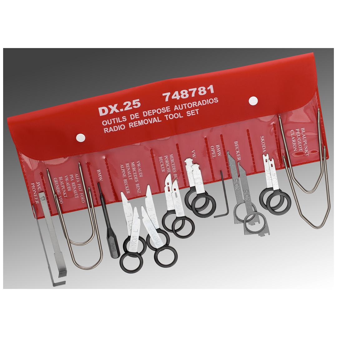 FACOM Spezialwerkzeuge für Autoradios 20-tlg. p6694853