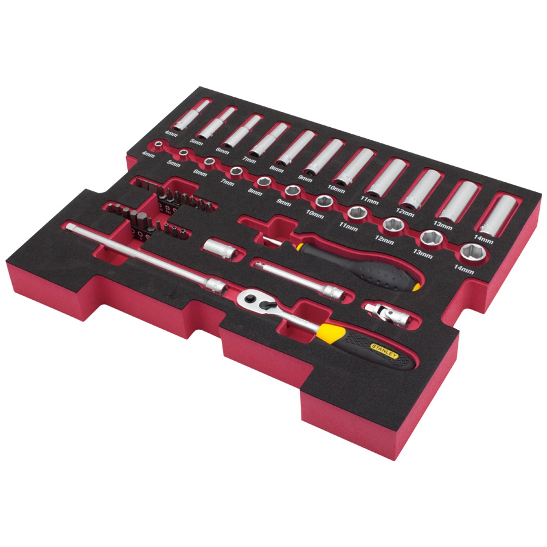 Stanley FatMax PRO-STACK Einlage 48-tlg. 1/4 Set