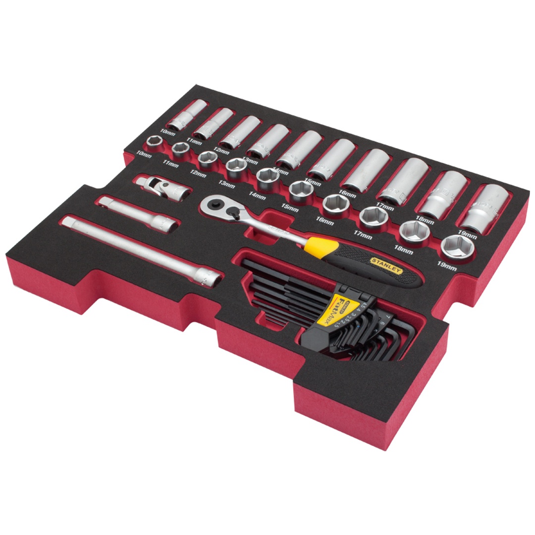Stanley FatMax TSTAK Einlage 48-tlg 3/8 Set
