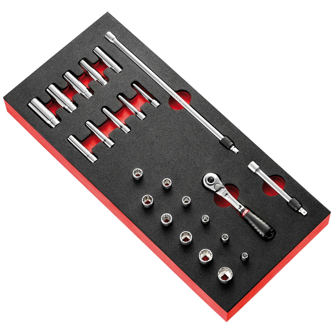 FACOM Modul - Steckschlüssel 1/4, 22-tlg.