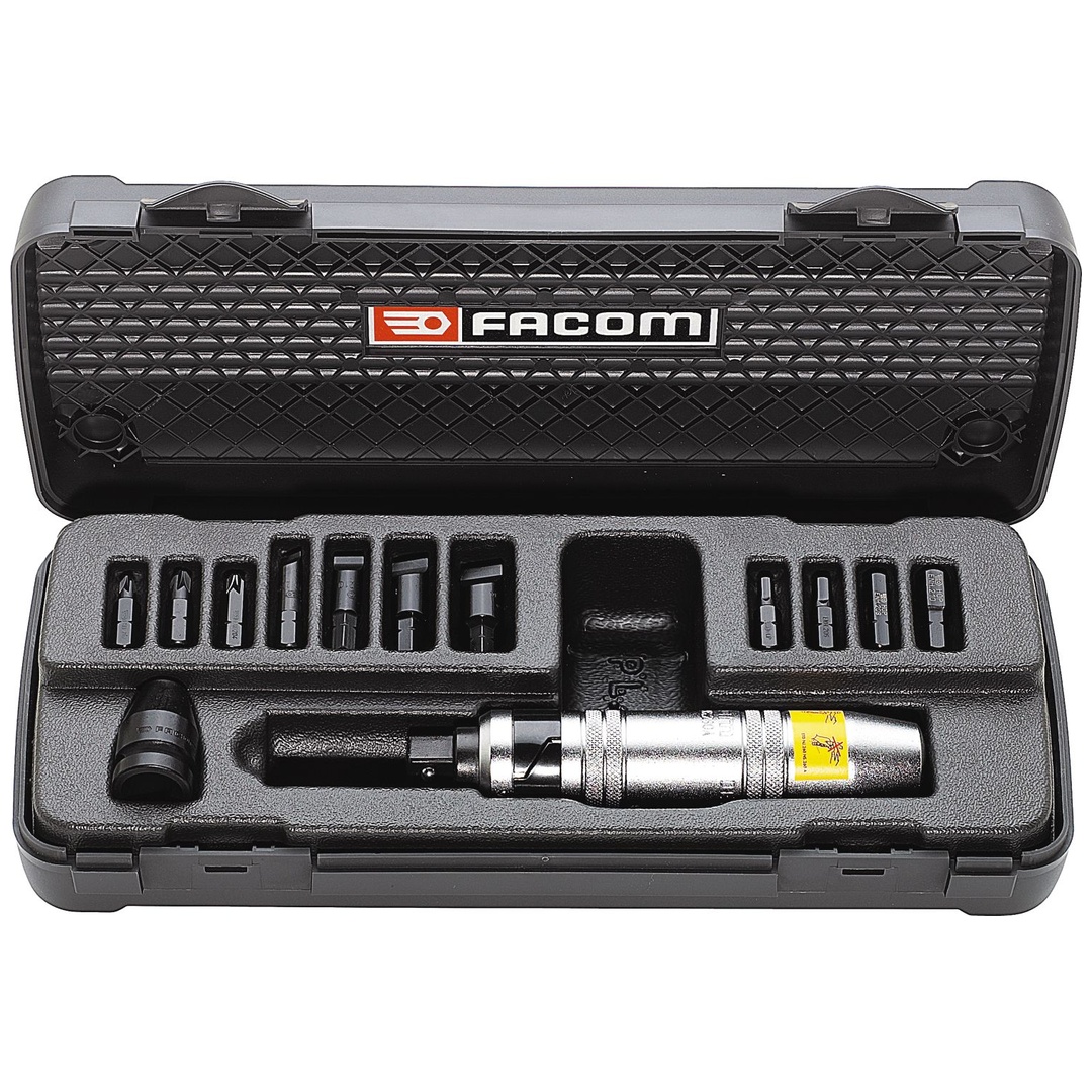 FACOM Hand-Schlagschrauber mit Bits, 13-tlg.