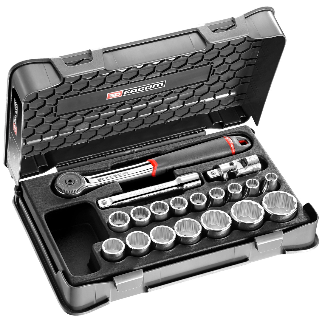 FACOM Steckschlüssel-Set 1/2 S.161B 19-tlg.
