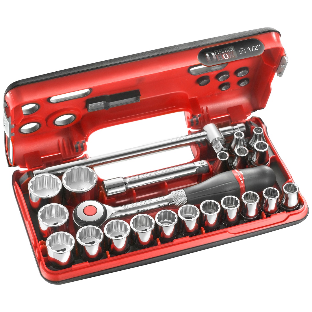 FACOM Steckschlüssel-Set 1/2 S.360 22-tl