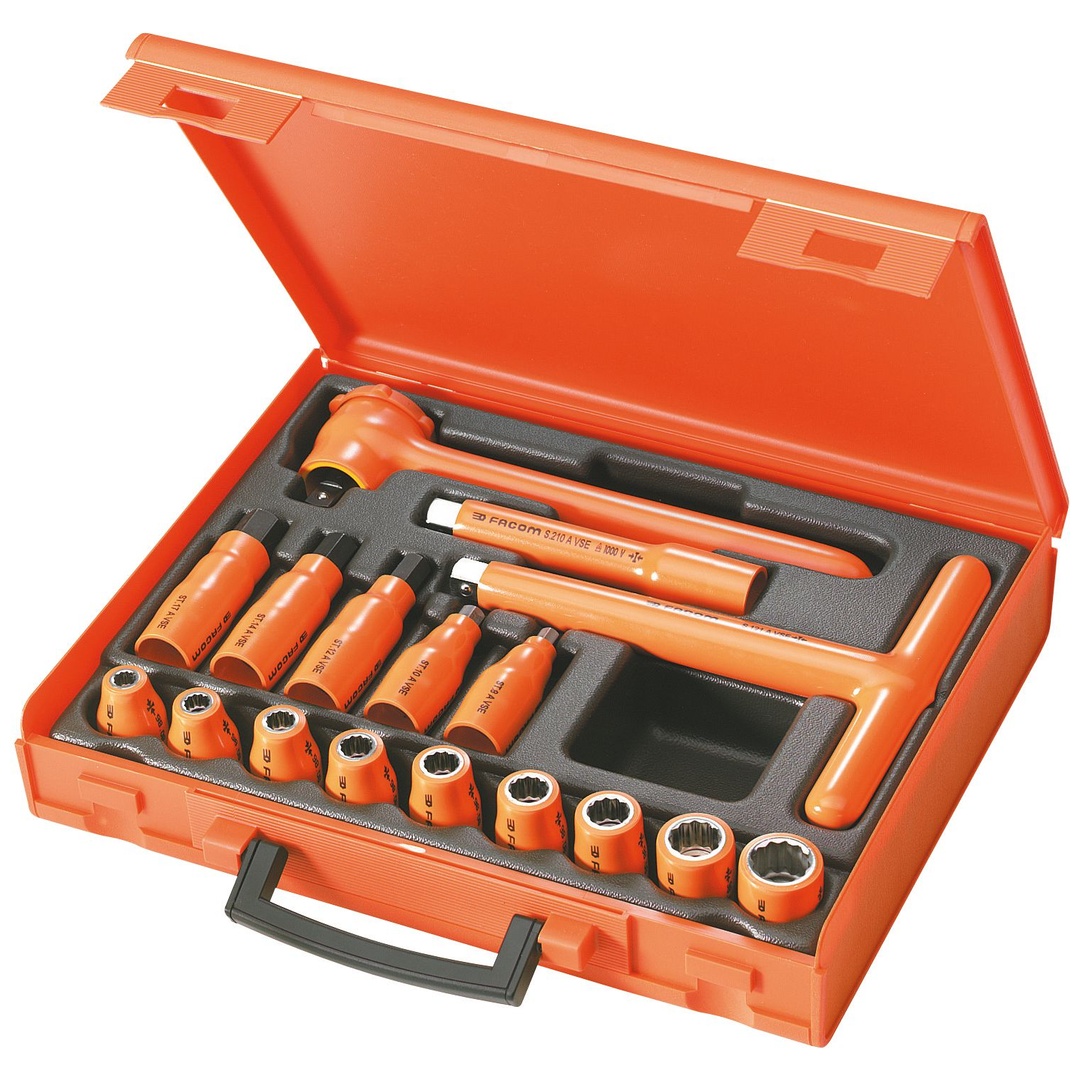 FACOM Steckschlüssel 1/2 - 1000V VSE 17-tl