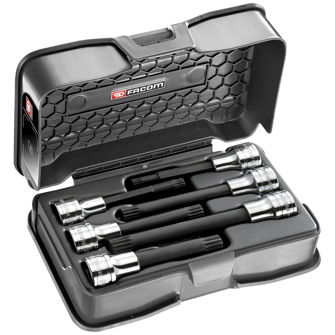 FACOM Steckschlüssel-Set 1/2 lang M6-M12