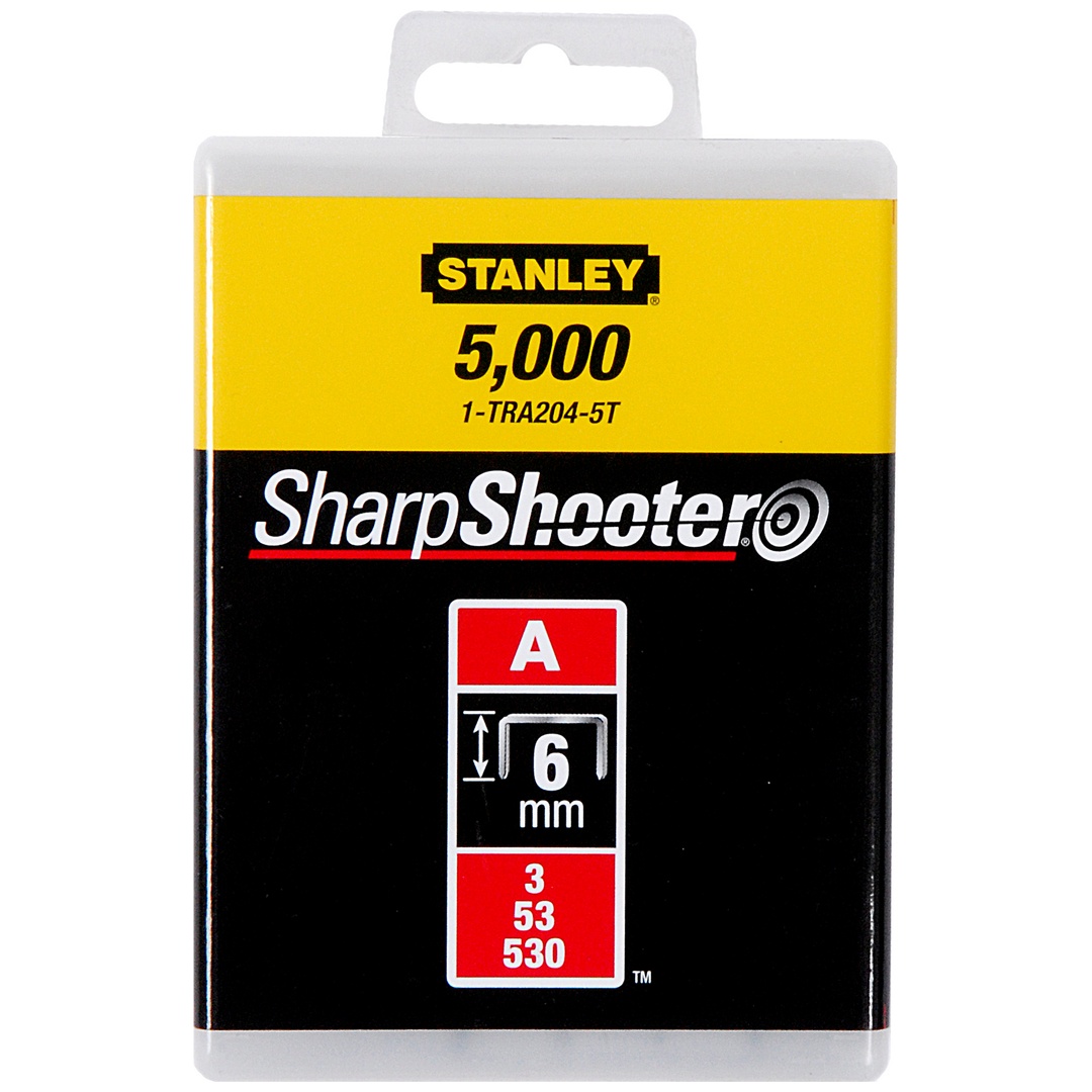 Stanley Klammern Typ A 6 mm 1000 St