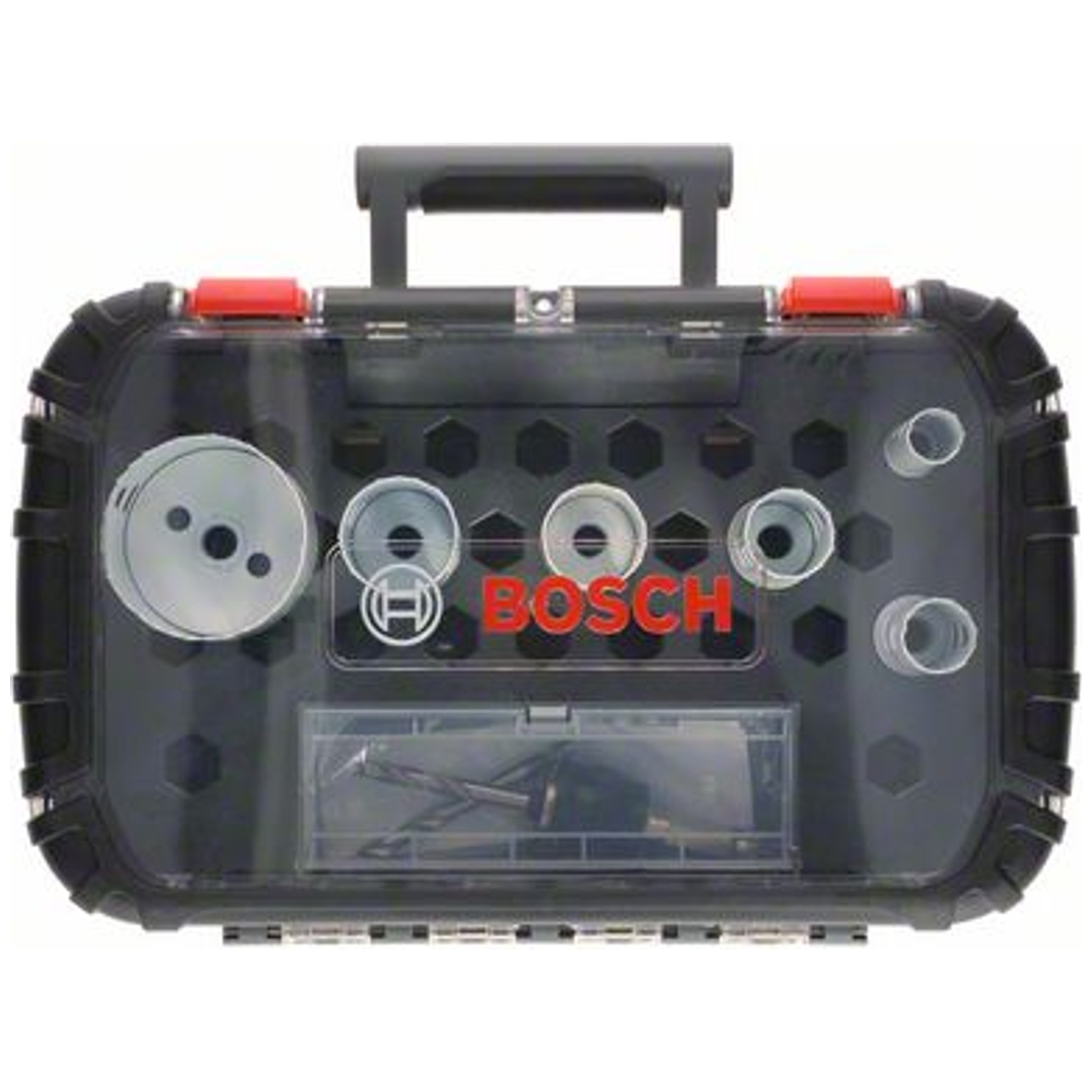 Bosch Lochsägen-Set Progressor for Wood and Metal, 9-tlg. Elektrikerset, 19-68 mm
