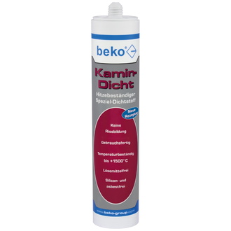 Beko Kamin-Dicht 310 ml schwarz (bis +1.500° C) Hitzebeständiger Spezial-Dichtstoff