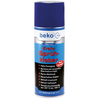 Beko TecLine Kraft-Sprühkleber 400 ml Düse verstellbar