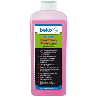 Beko TecLine Sanitär-Reiniger-Konzentrat 1000 ml Flasche