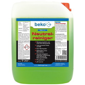 Beko TecLine Neutralreiniger 5 l Kanister