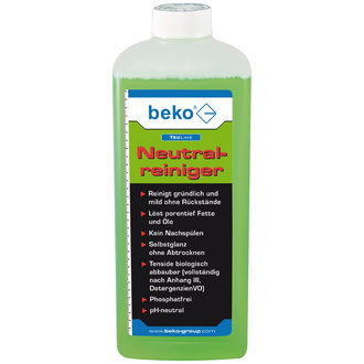 Beko TecLine Neutralreiniger 1000 ml Flasche