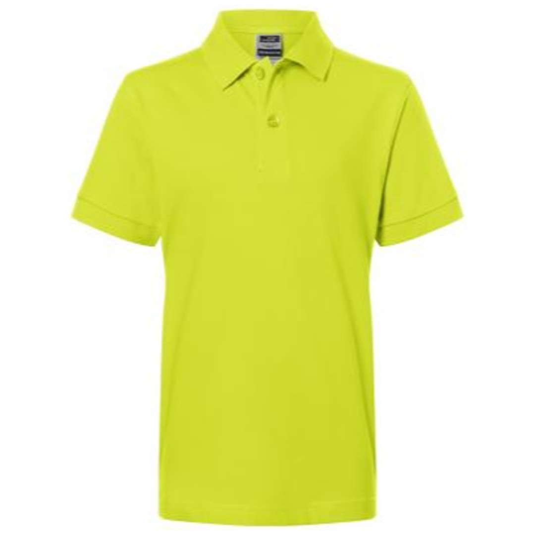 James & Nicholson Poloshirt Kinder JN070K Gr. XL-146/152 acid-yellow