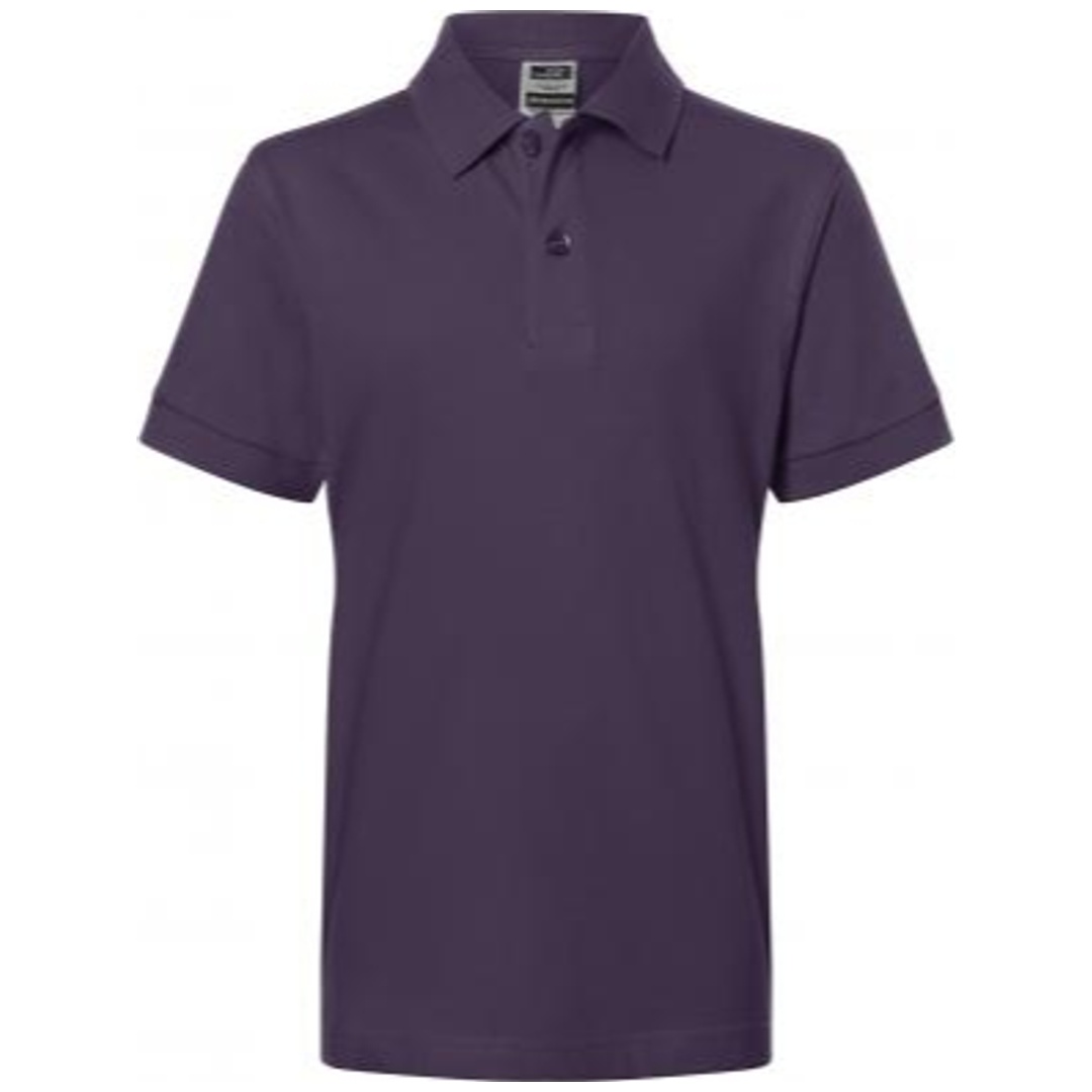 James & Nicholson Poloshirt Kinder JN070K Gr. 2XL-158/164 aubergine
