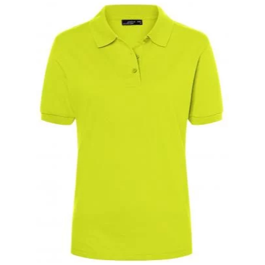 James & Nicholson Damen Polohemd JN071 Gr. S acid/yellow
