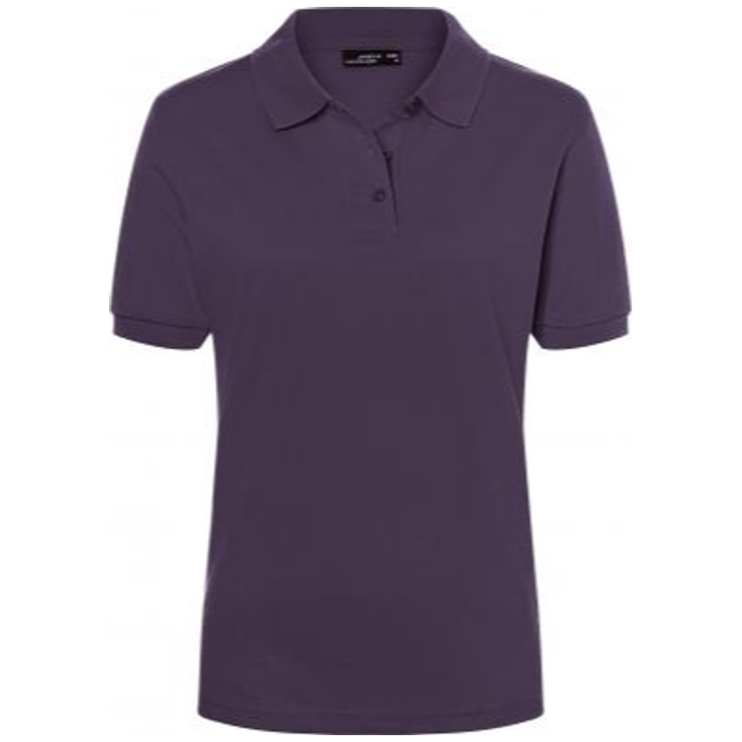 James & Nicholson Damen Polohemd JN071 Gr. 2XL aubergine