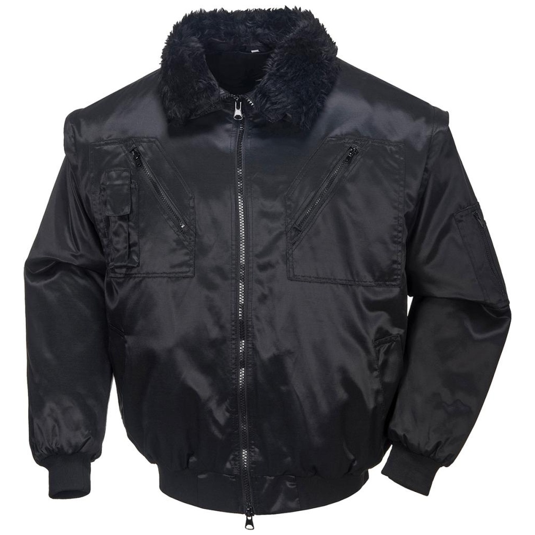 Fortis Pilotenjacke ACHIM Gr. XL schwarz