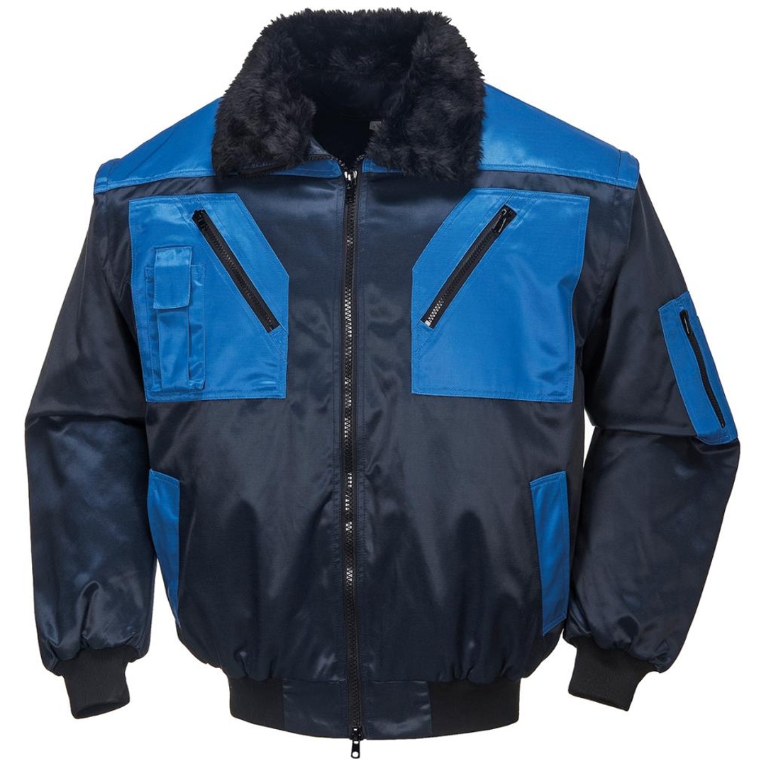 Fortis Pilotenjacke ACHIM Gr. XL marine-royal